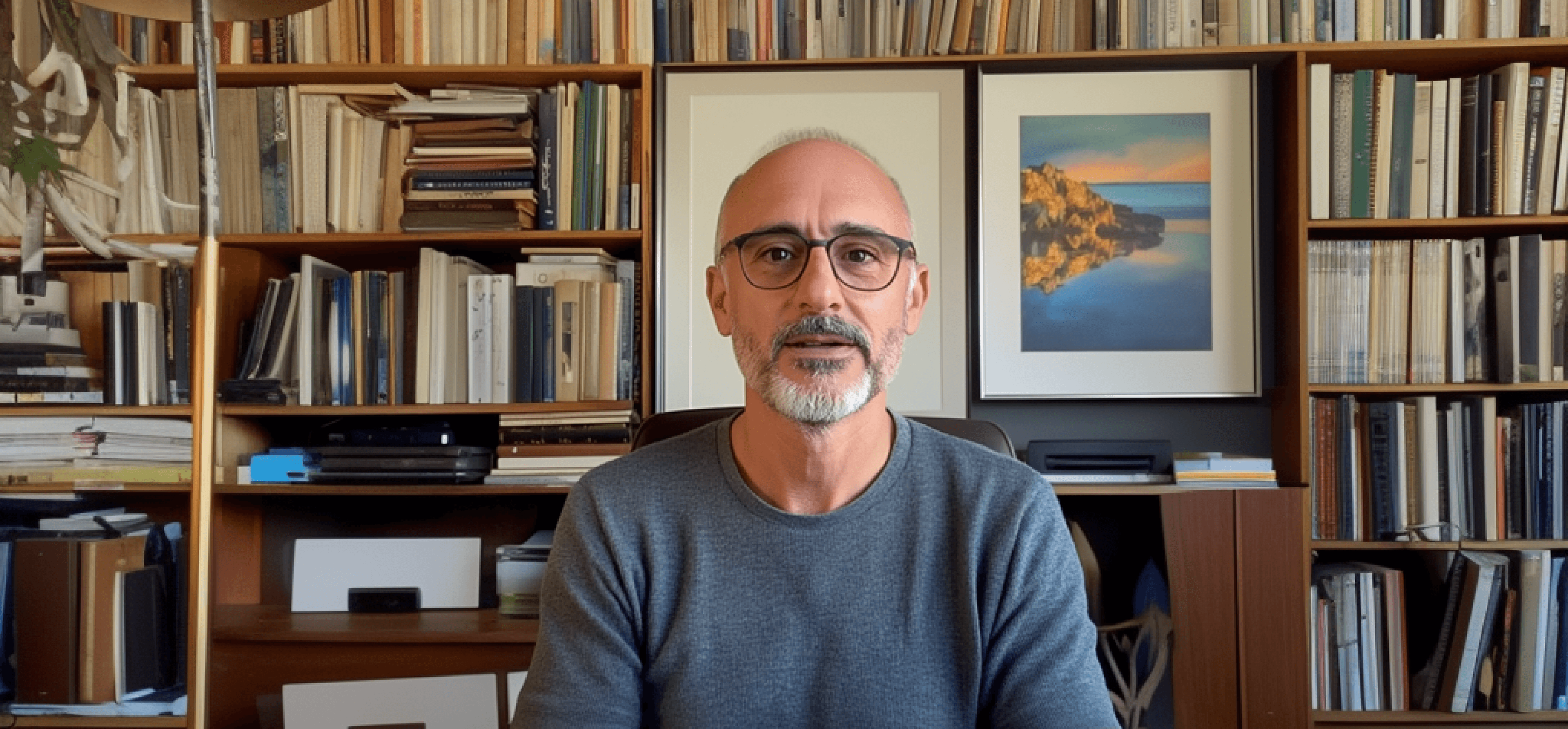 Person on video chat